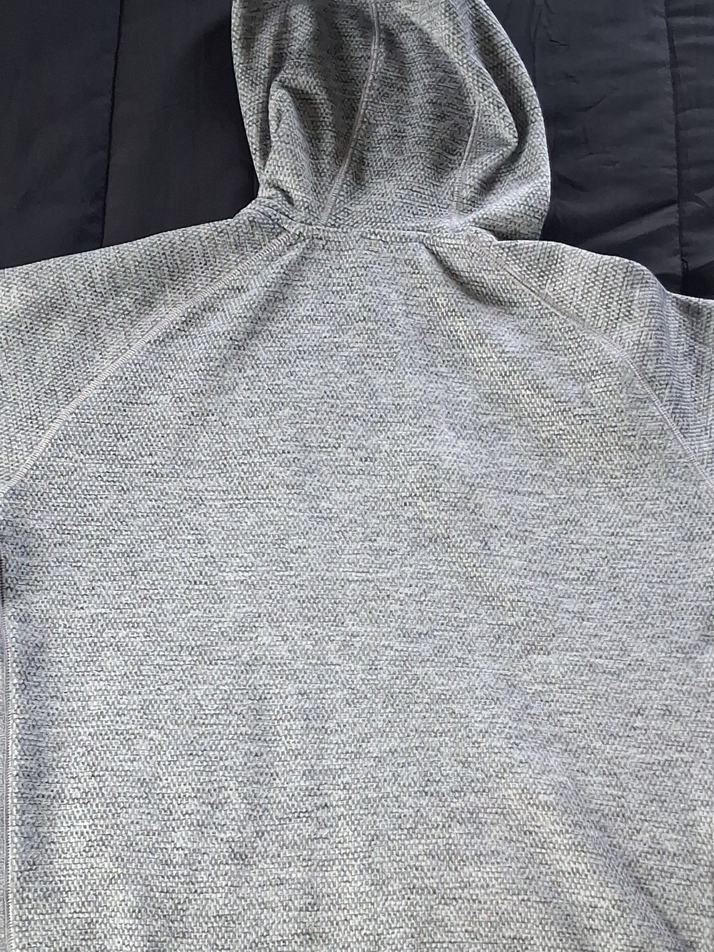 Champion Gray Hooded Zip Sweater